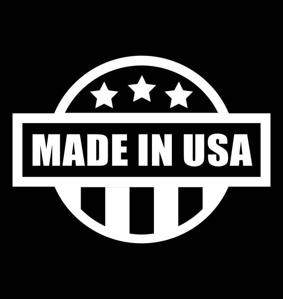 Made In USA decal