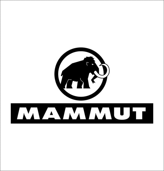 mammut decal decal, sticker, hunting fishing decal, car sticker