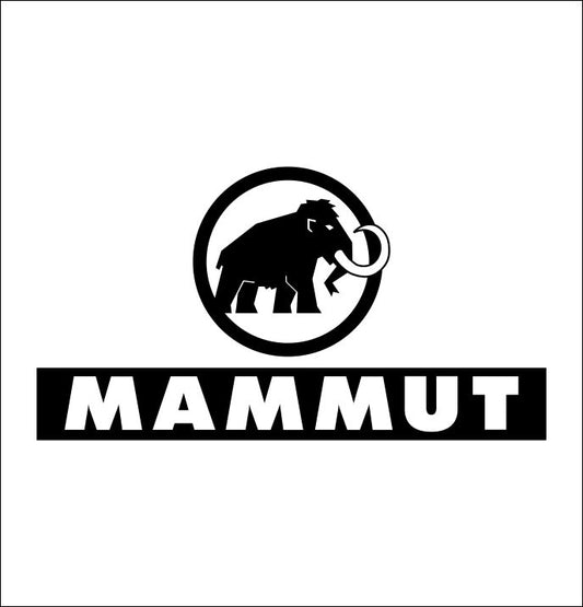 mammut decal decal, sticker, hunting fishing decal, car sticker b