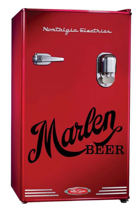 Marlen Beer decal, beer decal, car decal sticker