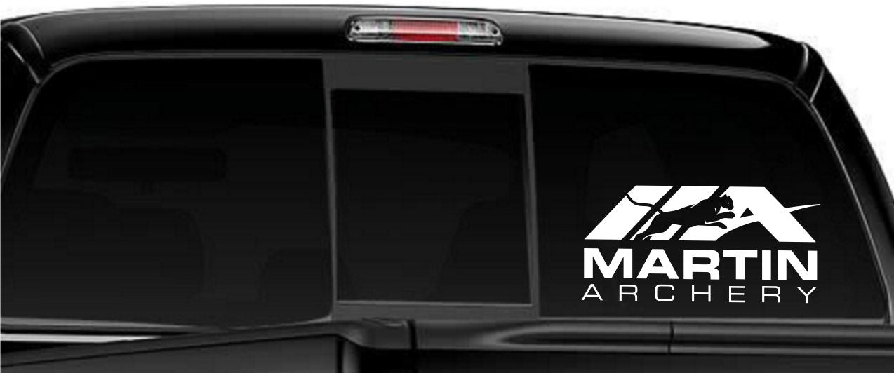 Martin Archery decal, sticker, car decal