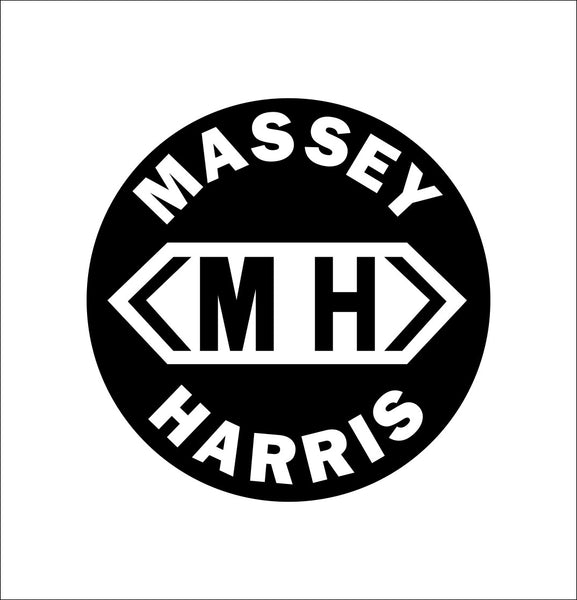 Massey Harris decal, farm decal, car decal sticker