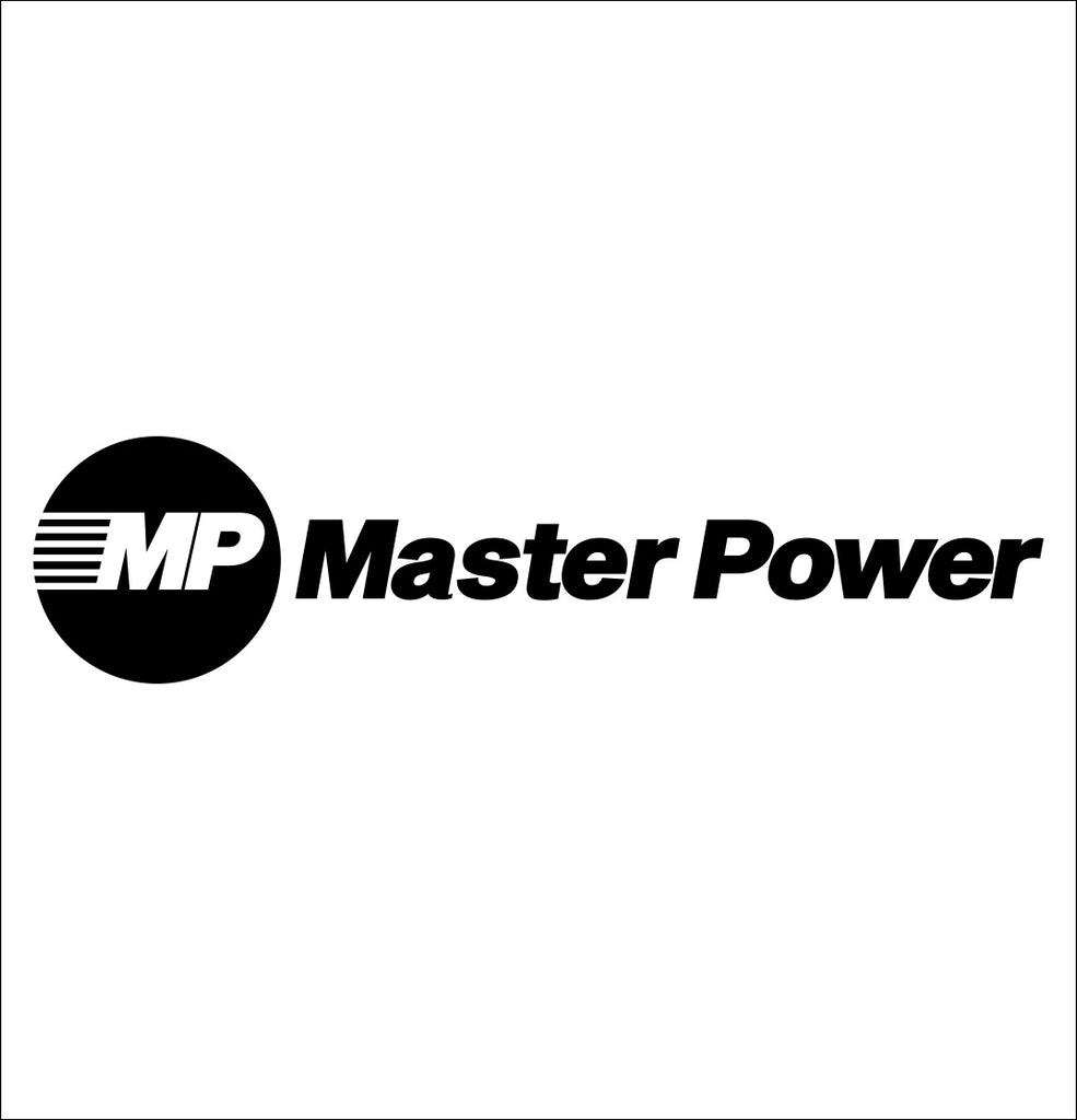 master power tools decal, car decal sticker