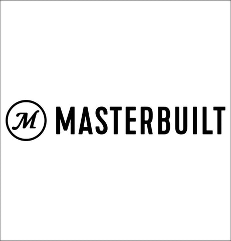 Masterbuilt decal, barbecue, smoker decals, car decal