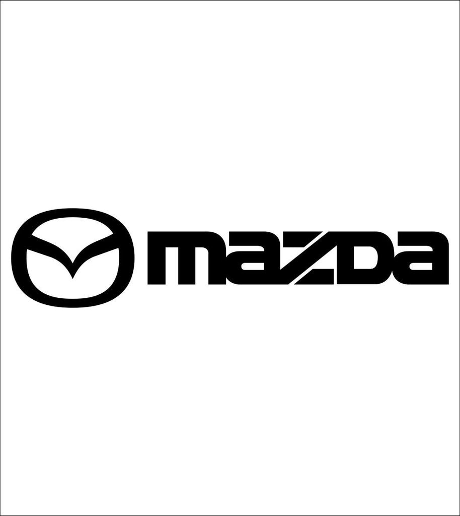 Mazda decal, sticker, car decal