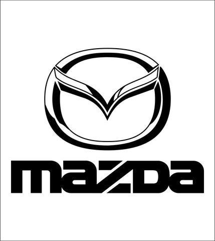 Mazda decal, sticker, car decal