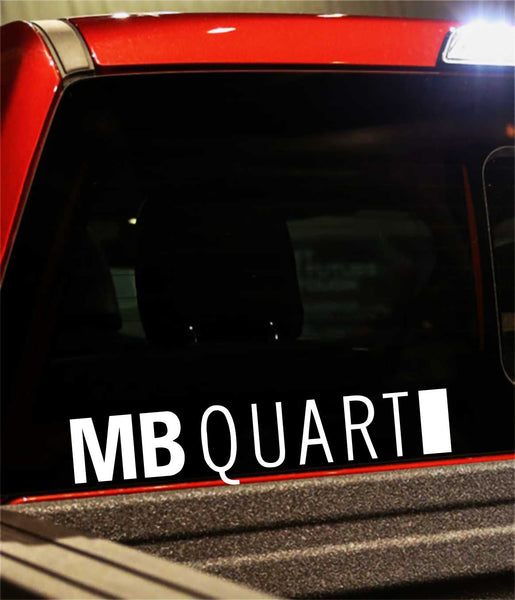 MB Quart decal, sticker, audio decal