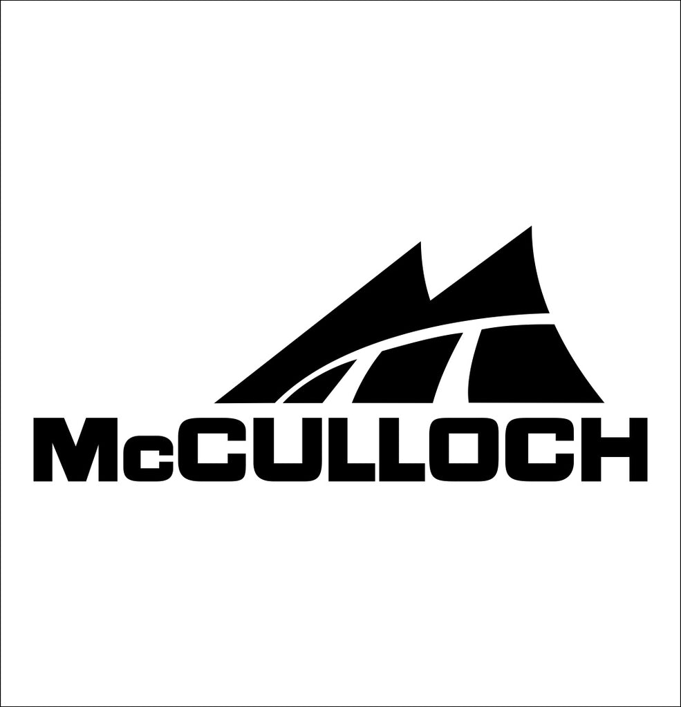 McCulloch decal B – North 49 Decals