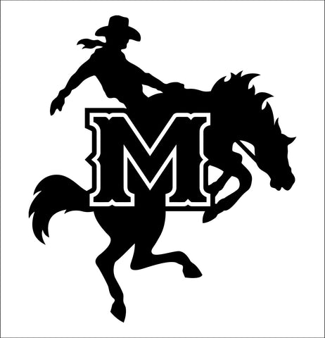 Mcneese Cowboys decal, car decal sticker, college football