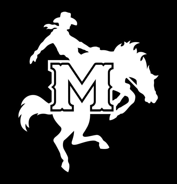 Mcneese Cowboys decal, car decal sticker, college football