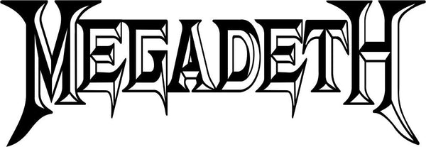 megadeth band decal - North 49 Decals