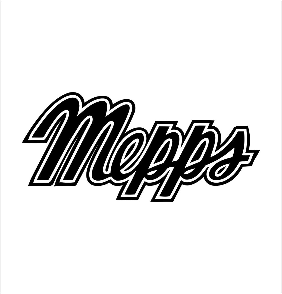 Mepps decal, sticker, hunting fishing decal