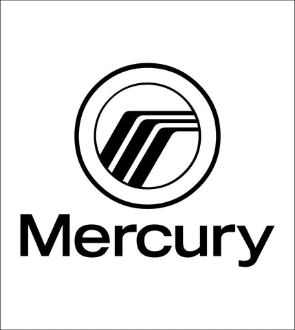 Mercury decal, sticker, car decal