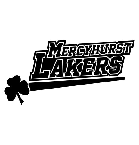 Mercyhurst Lakers decal, car decal sticker, college football