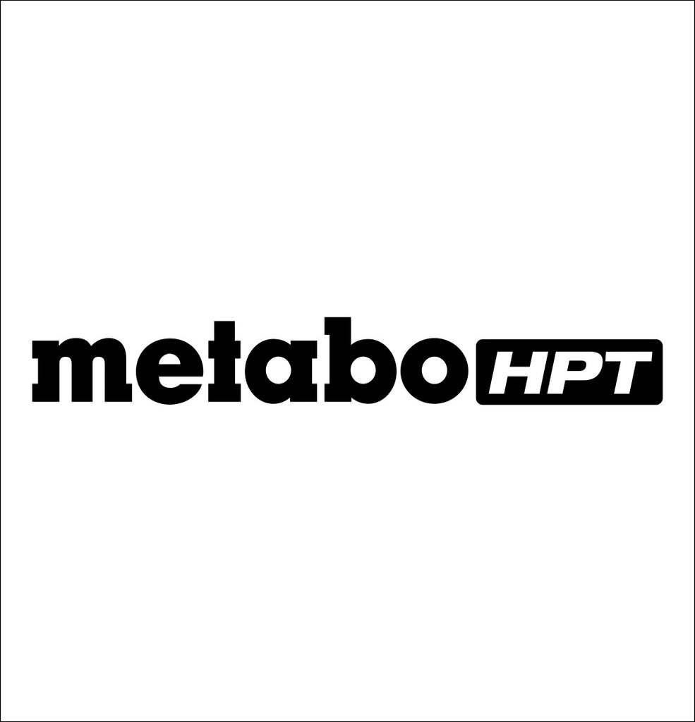 metabo decal, car decal sticker
