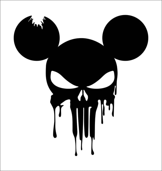 Mickey Punisher decal