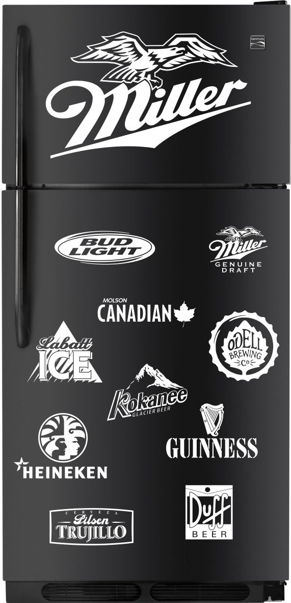 Miller Beer decal, beer decal, car decal sticker
