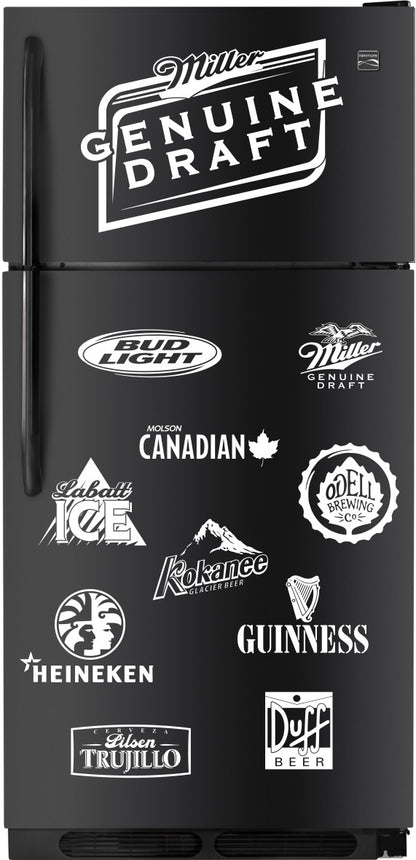 Miller Genuine Draft decal, beer decal, car decal sticker