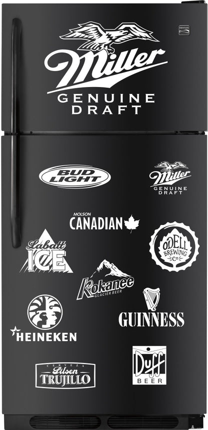Miller Genuine Draft decal, beer decal, car decal sticker