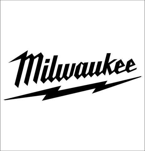milwaukee tool decal, car decal sticker