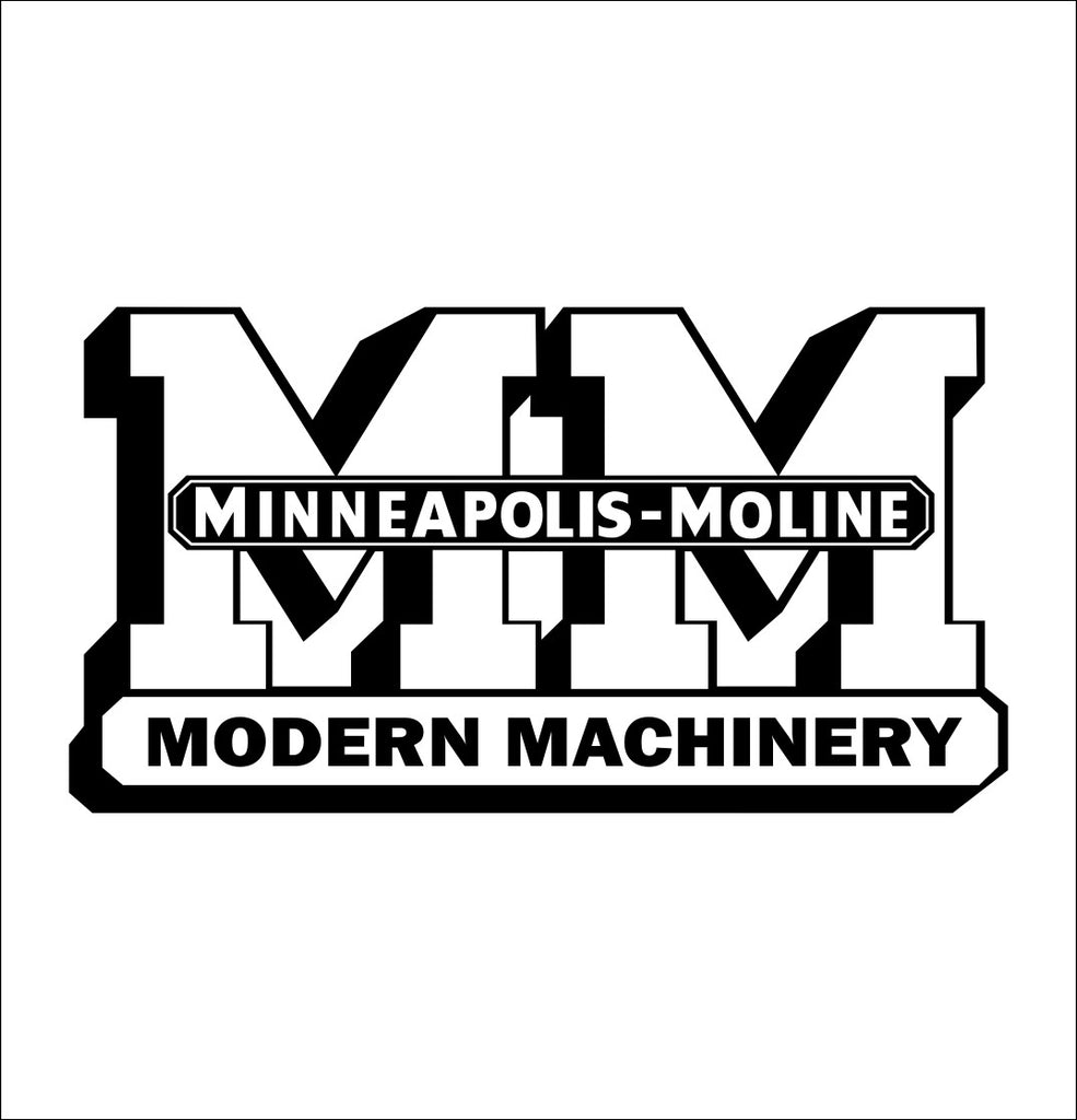 Minneapolis Moline decal, farm decal, car decal sticker