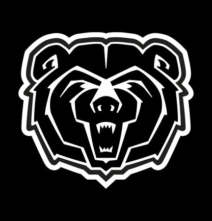 Missouri State Bears decal, car decal sticker, college football