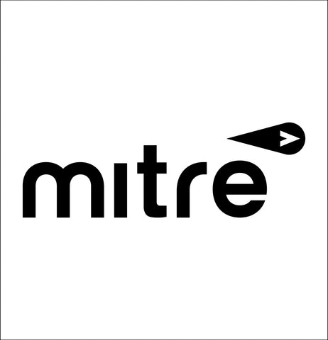 mitre sports decal, car decal sticker