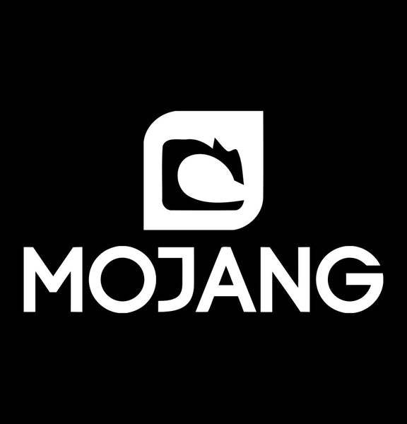 Mojang decal, video game decal, sticker, car decal