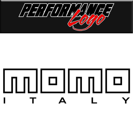 Momo Italy decal, performance decal, sticker