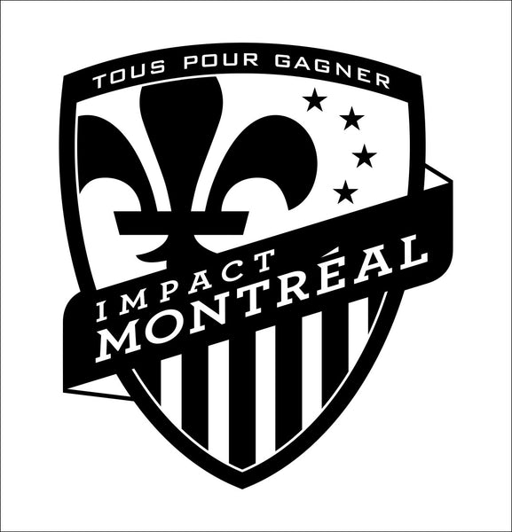 Montreal Impact decal, car decal sticker