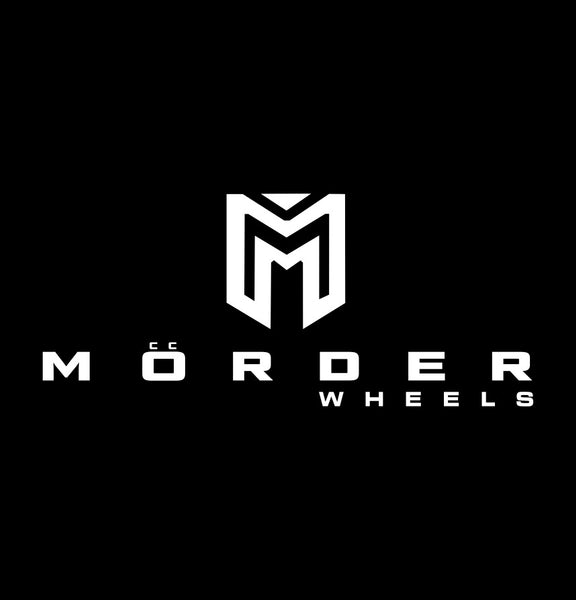 Morder Wheels decal, performance car decal sticker