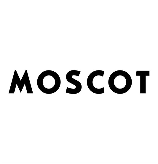 Moscot decal, car decal sticker