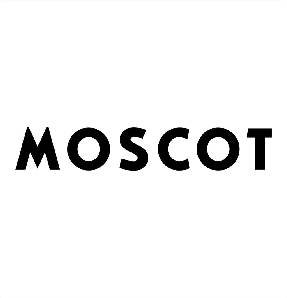 Moscot decal, car decal sticker