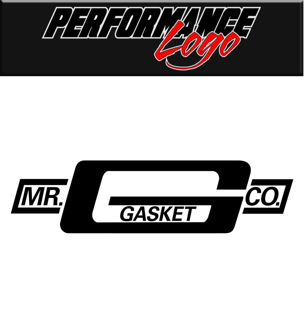 Mr Gasket decal, performance decal, sticker