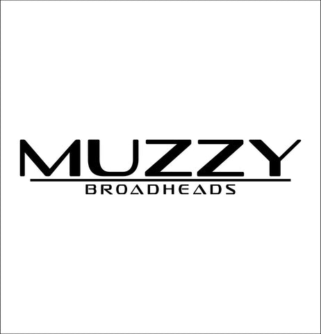 Muzzy Broadheads decal, sticker, hunting fishing decal