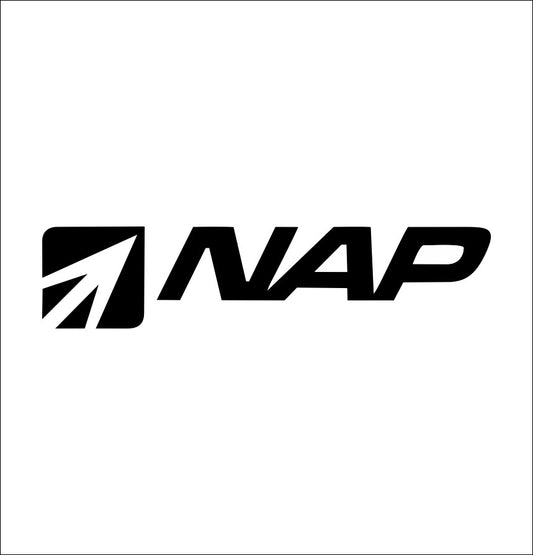 NAP Broadheads decal, fishing hunting car decal sticker