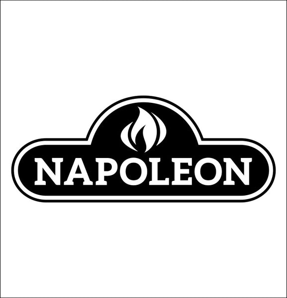 Napoleon decal, barbecue, smoker decals, car decal