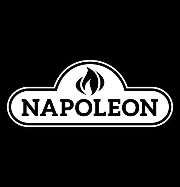 Napoleon decal, barbecue, smoker decals, car decal