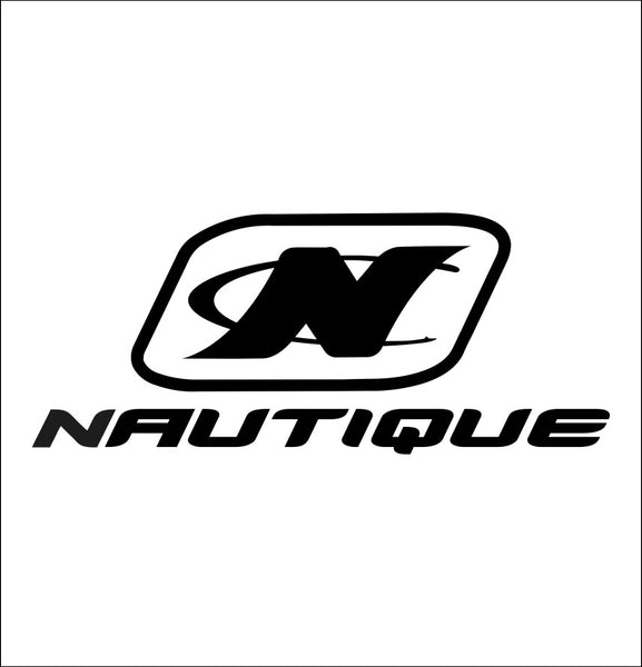 Nautique Boats decal, fishing hunting car decal sticker