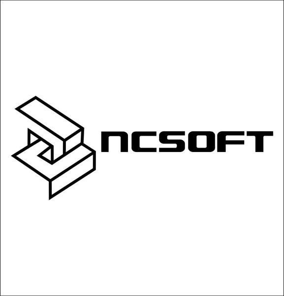 NCSoft decal, video game decal, sticker, car decal