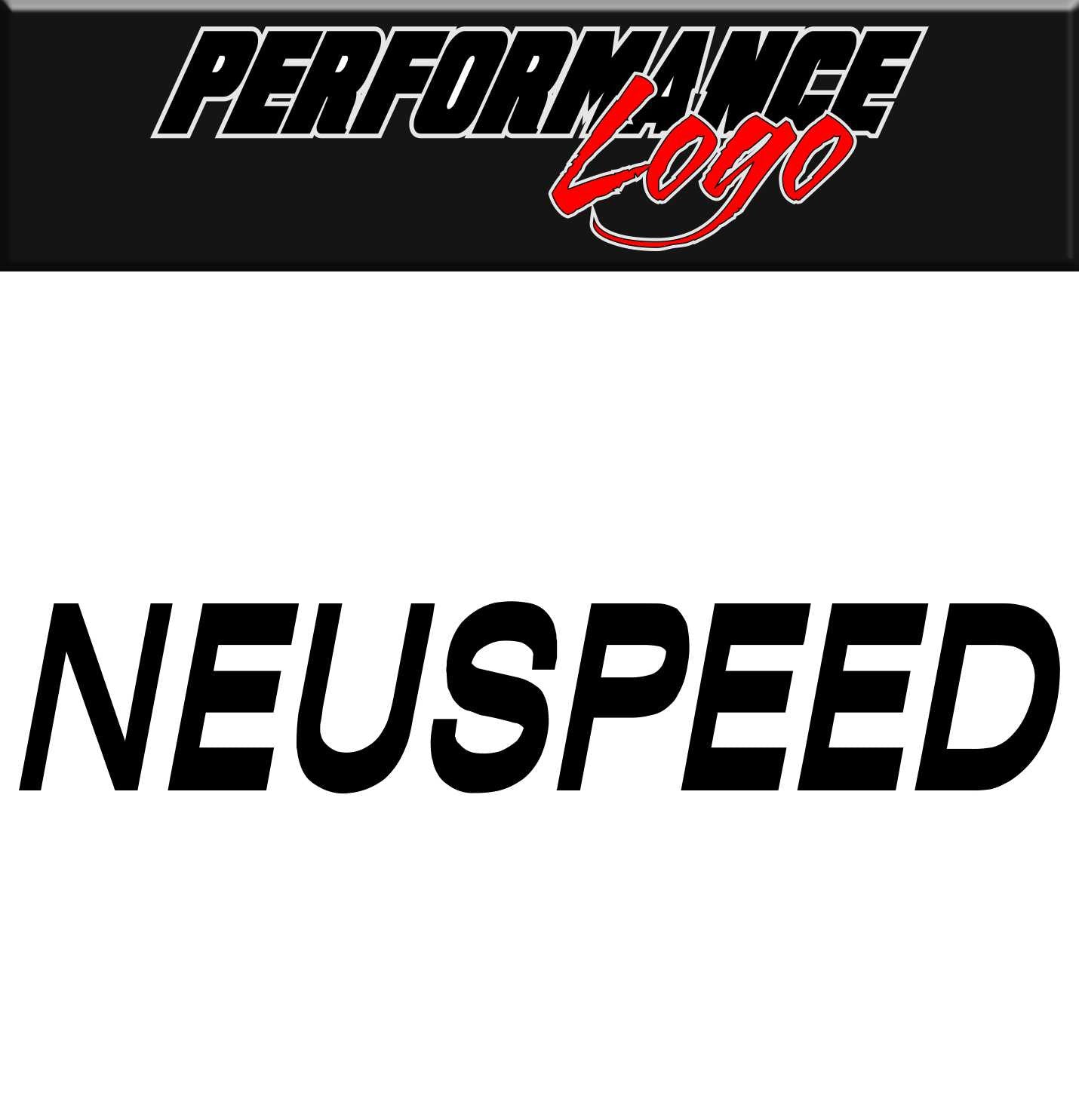 Neuspeed decal โ North 49 Decals