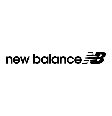 new balance decal, car decal sticker