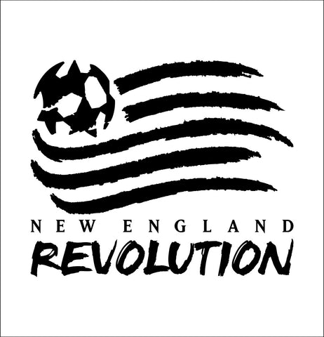 New England Revolution decal, car decal sticker