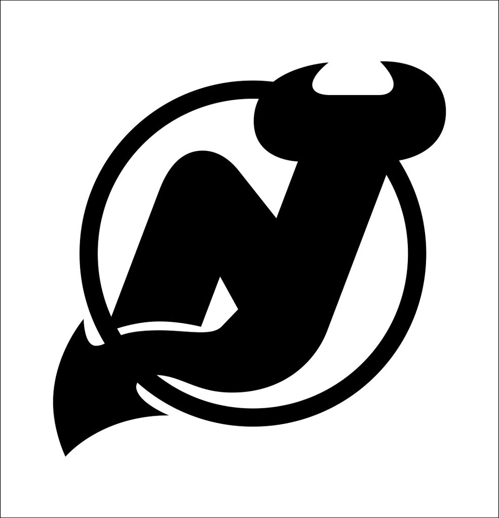 New Jersey Devils Stanley Cup & Retired #'s Vinyl Decal Arena