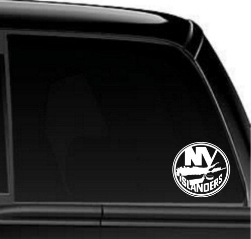 New York Islanders decal, sticker, nhl decal
