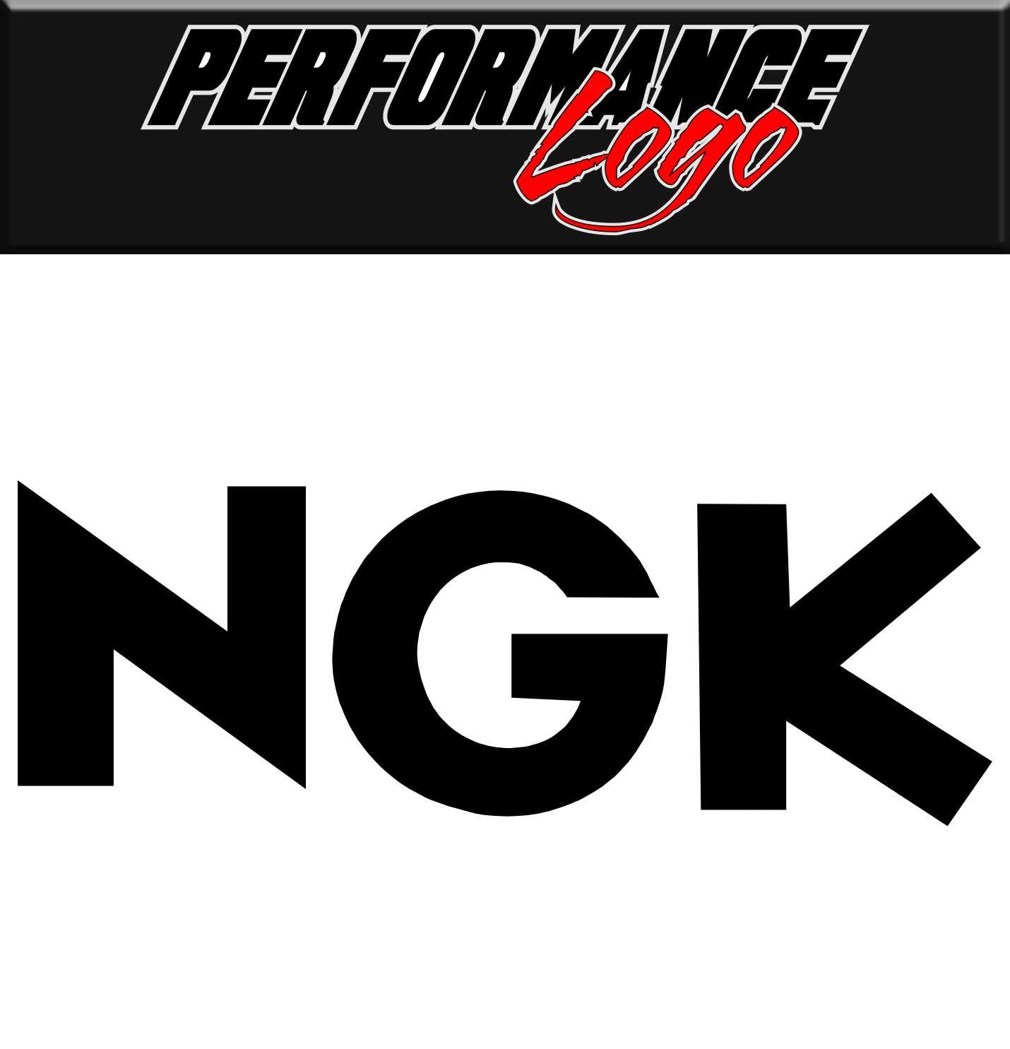 NGK decal – North 49 Decals