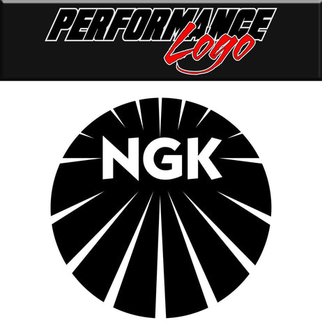 NGK decal, performance decal, sticker