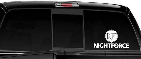 Nightforce Optics decal, sticker, car decal