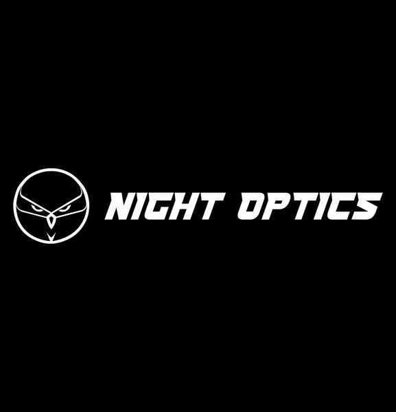 Night Optics decal, fishing hunting car decal sticker