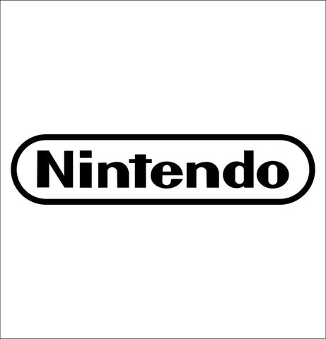 Nintendo decal, video game decal, sticker, car decal